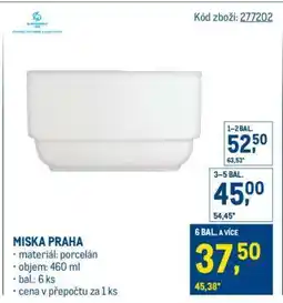 Makro MISKA PRAHA nabídka