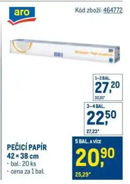 Makro PEČICÍ PAPÍR nabídka