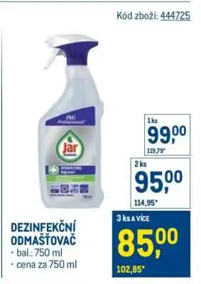 Makro Dezinfekční odmašťovač nabídka