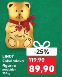 Kaufland LINDT Čokoládová figurka medvídek nabídka