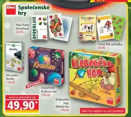 Norma Kloboučku hop, dětská hra nabídka