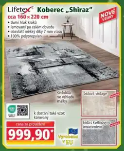Norma Koberec „Shiraz“ nabídka
