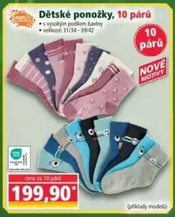 Norma Dětské ponožky, 10 párů nabídka