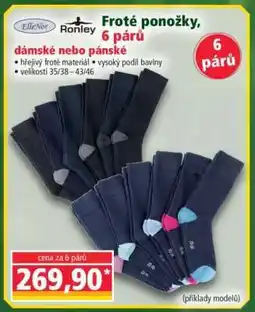 Norma Froté ponožky, 6 párů nabídka
