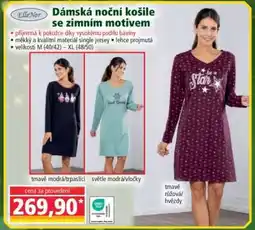 Norma Dámská noční košile se zimním motivem nabídka