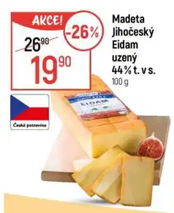 Globus Madeta Jihočeský Eidam uzený 44% t. v s nabídka