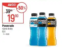 Globus Powerade různé druhy nabídka