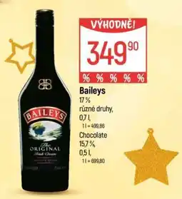 Globus Baileys nabídka