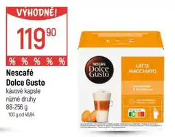 Globus Nescafé Dolce Gusto nabídka