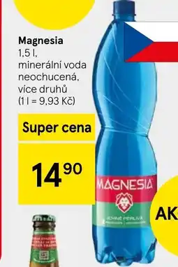Tesco MAGNESIA nabídka