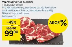 Tesco Vepřová krkovice bez kosti nabídka