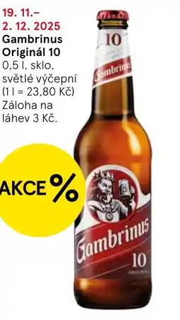 Tesco Gambrinus Originál 10 nabídka