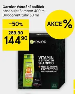 Tesco Garnier Vánoční balíček nabídka