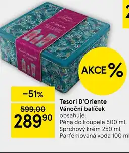 Tesco Tesori D'Oriente Vánoční balíček nabídka