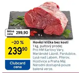 Tesco Hovězí kližka bez kosti nabídka