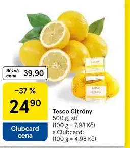 Tesco Tesco Citróny nabídka