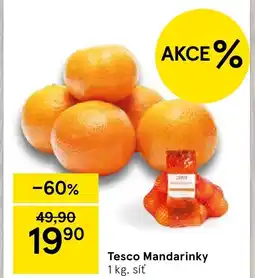 Tesco Tesco Mandarinky nabídka