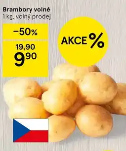 Tesco Brambory volné nabídka