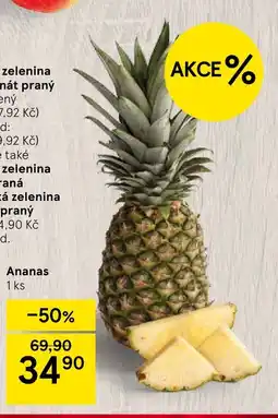 Tesco Ananas nabídka