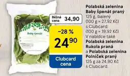 Tesco Polabská zelenina Baby špenát praný nabídka