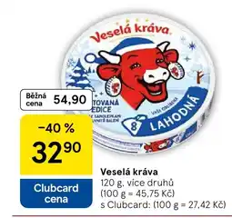 Tesco Veselá kráva nabídka