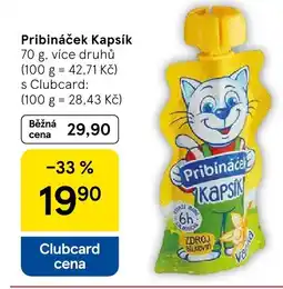 Tesco Pribináček Kapsík nabídka