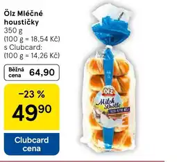 Tesco Ölz Mléčné houstičky nabídka