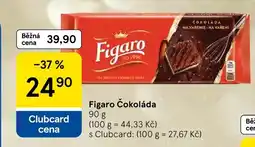 Tesco Figaro Čokoláda nabídka