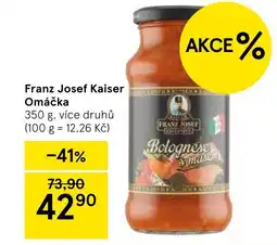 Tesco Franz Josef Kaiser Omáčka nabídka
