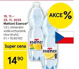 Tesco Mattoni Esence nabídka