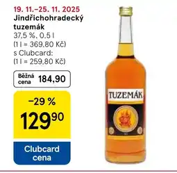 Tesco Jindřichohradecký tuzemák nabídka