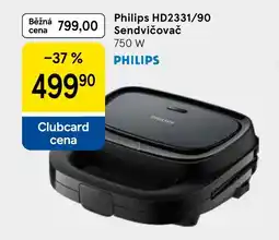 Tesco PHILIPS HD2331/90 Sendvičovač nabídka