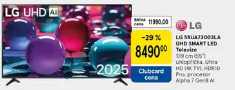 Tesco LG 55UA73003LA UHD SMART LED Televize nabídka