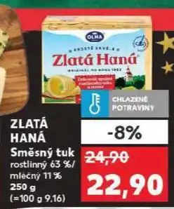 Kaufland Zlatá haná směsný tuk nabídka