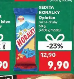 Kaufland Sedita horalky nabídka