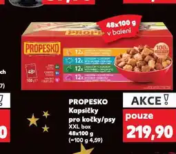 Kaufland Propesko kapsičky pro psy nabídka
