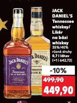Kaufland Jack daniel's nabídka