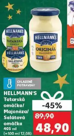 Kaufland Hellmann's majonéza nabídka