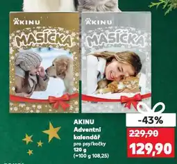 Kaufland Akinu adventní kalendář pro psy nabídka