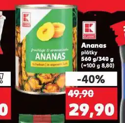 Kaufland Ananas nabídka