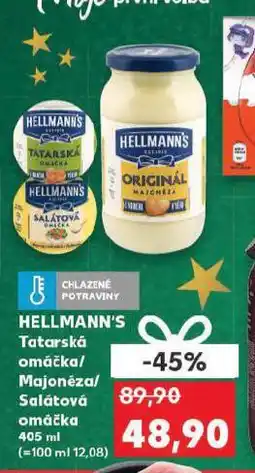 Kaufland Hellmann's salátová omáčka nabídka