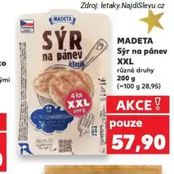 Kaufland Madeta sýr na pánev nabídka