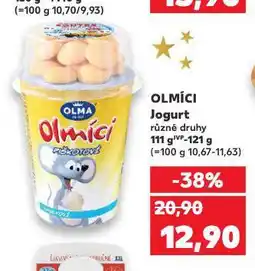 Kaufland Olmíci jogurt nabídka