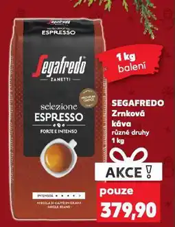 Kaufland Káva segafredo nabídka