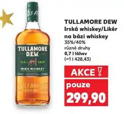 Kaufland Tullamore dew irská whiskey nabídka