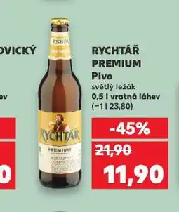 Kaufland Pivo rychtář nabídka