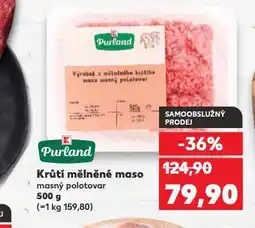 Kaufland Krůtí mělněné maso nabídka