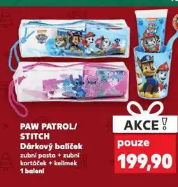 Kaufland Stitch dárkový balíček nabídka