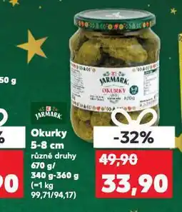 Kaufland Okurky nabídka