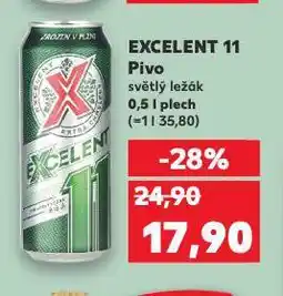 Kaufland Pivo excelent nabídka